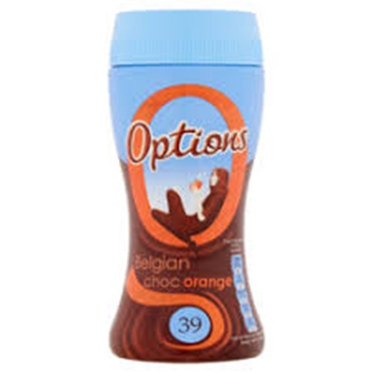 Picture of OPTIONS CHOCLATE ORANGE 220GR